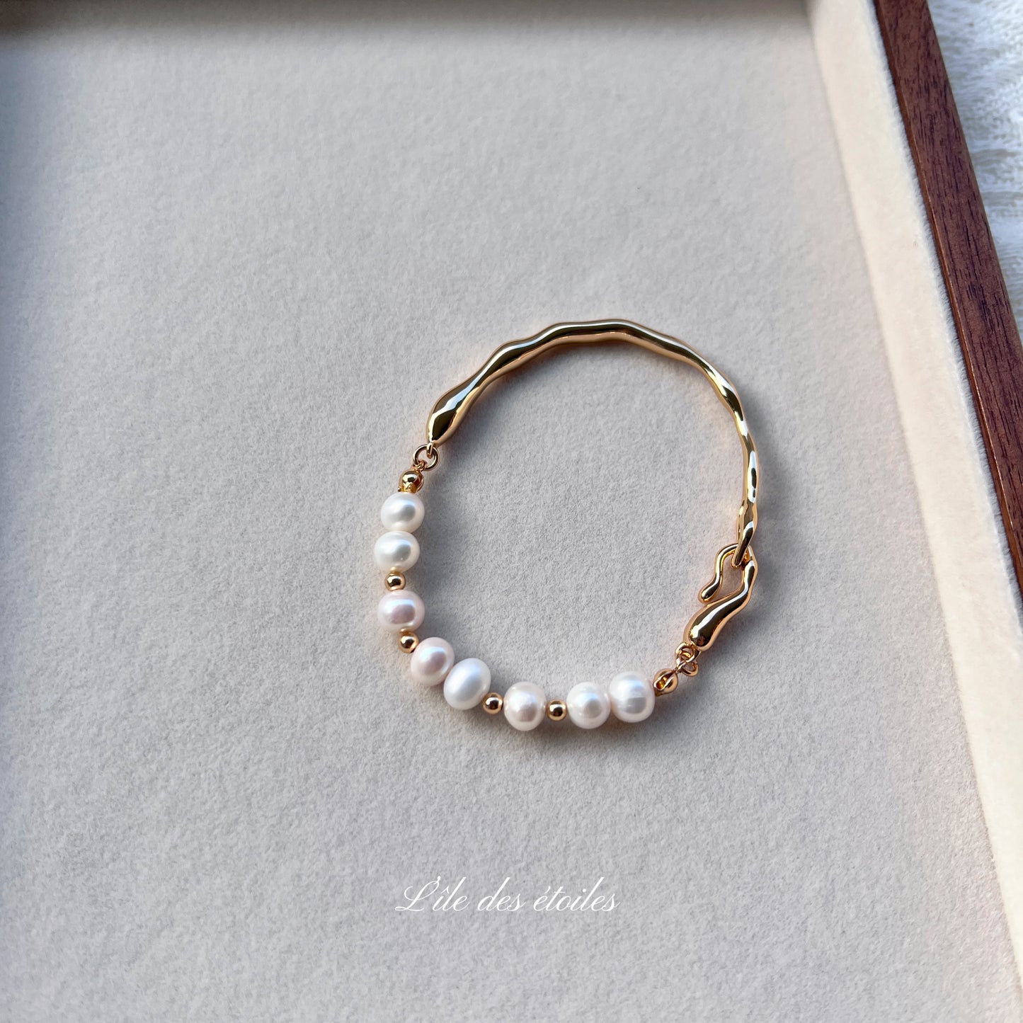 Bracelet en perles Anne