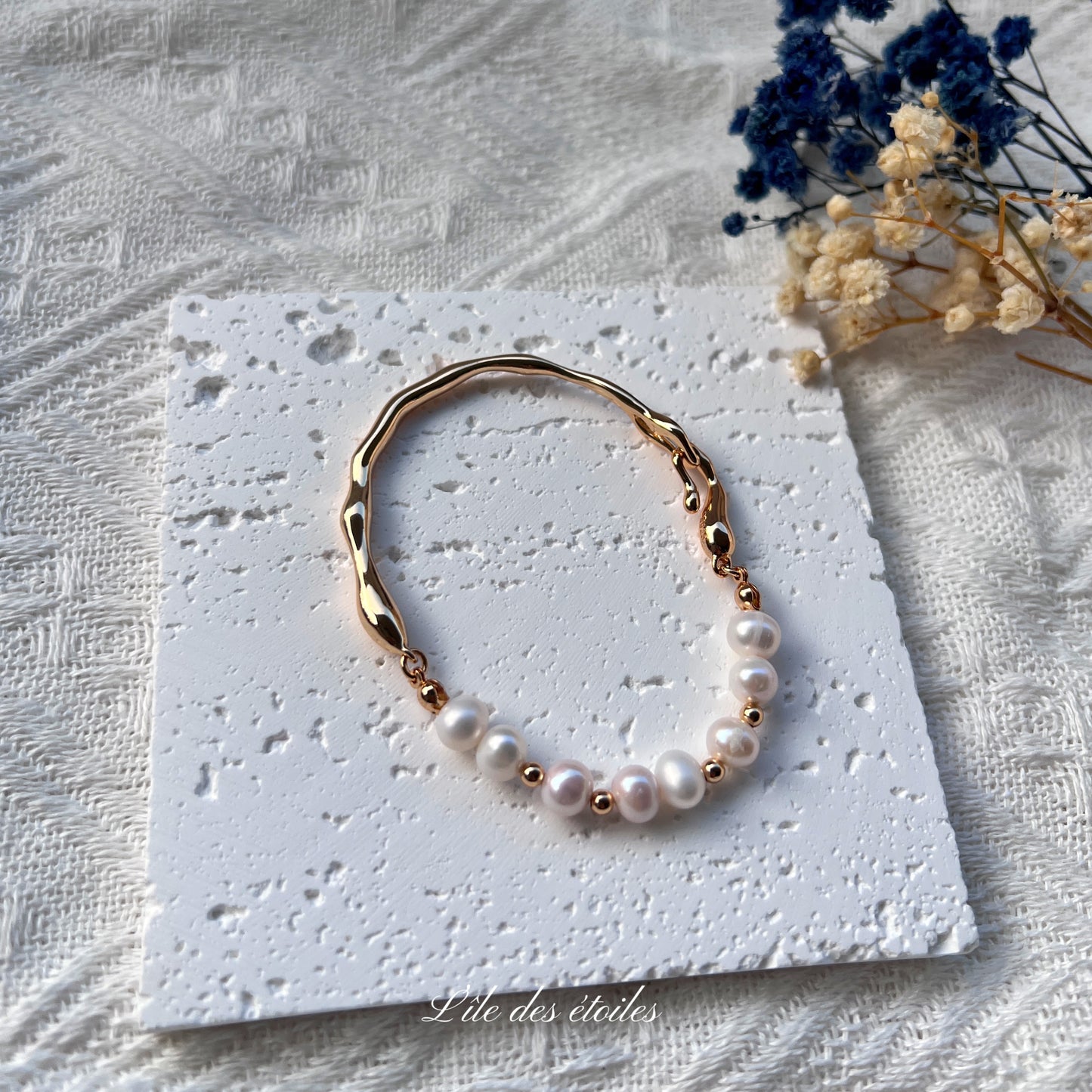 Bracelet en perles Anne