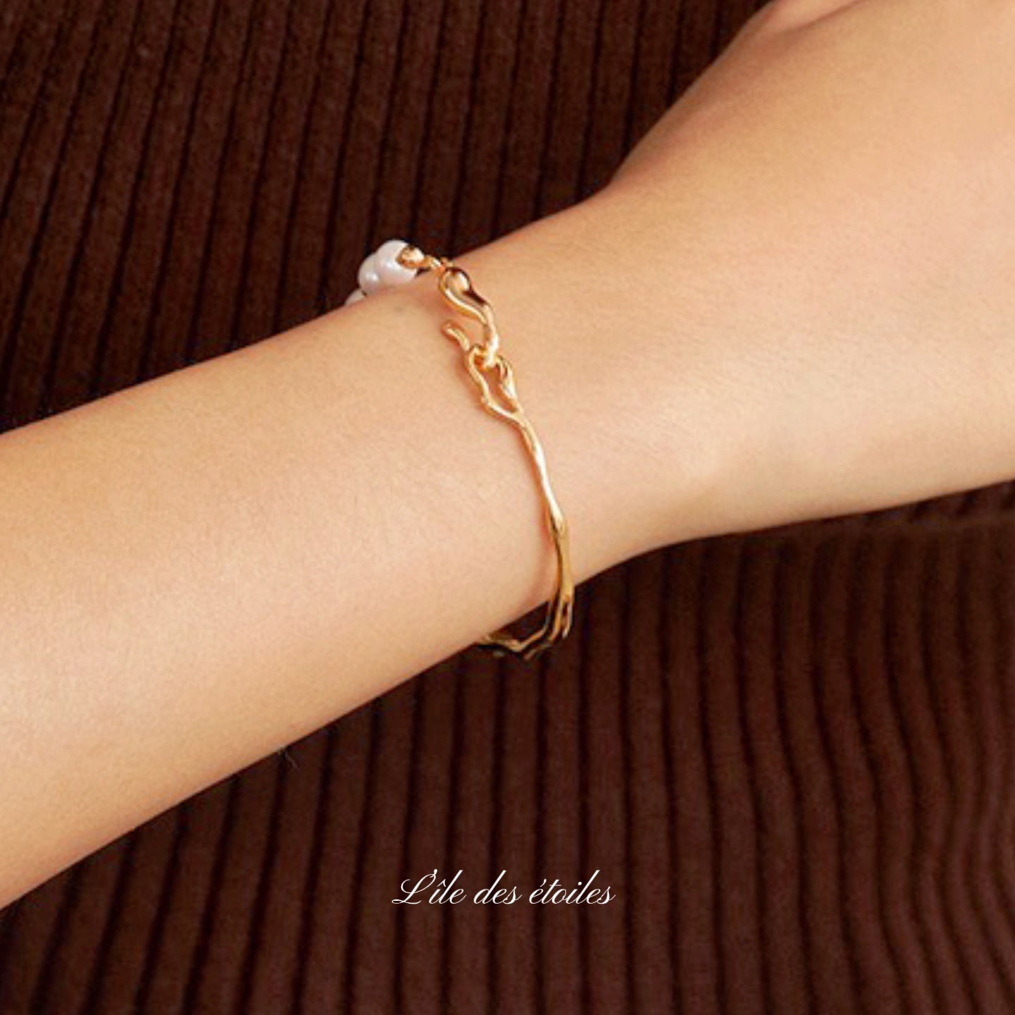 Bracelet en perles Anne