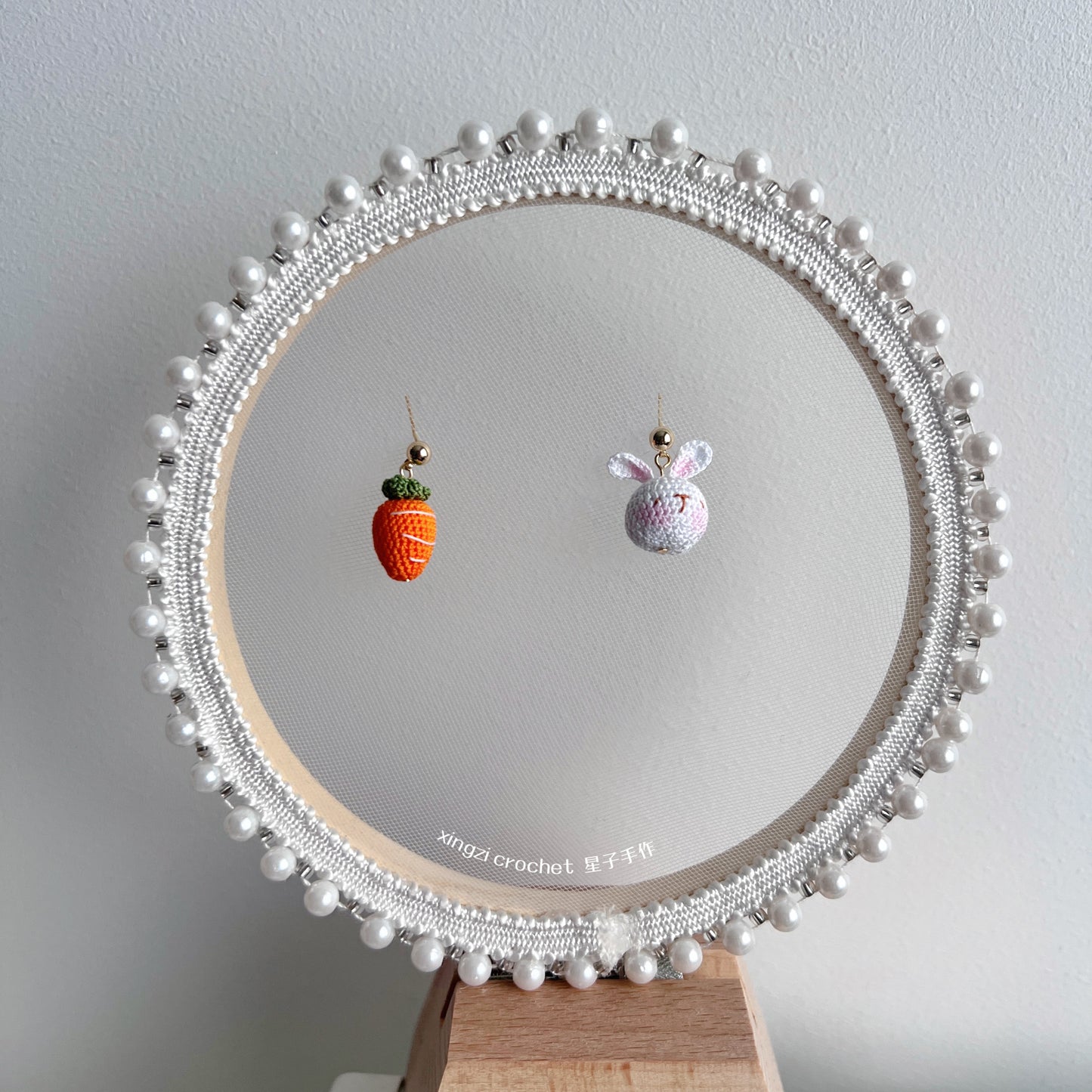 Boucles d'oreilles et bracelets de la collection Animal / Baleine, lapin, chat et panda